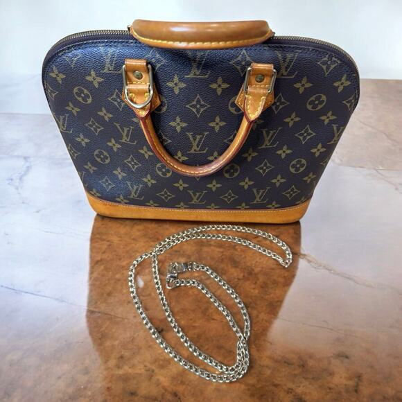 Louis Vuitton LV Monogram Alma Bag Authentic w/ Certificate - Picture 11 of 12